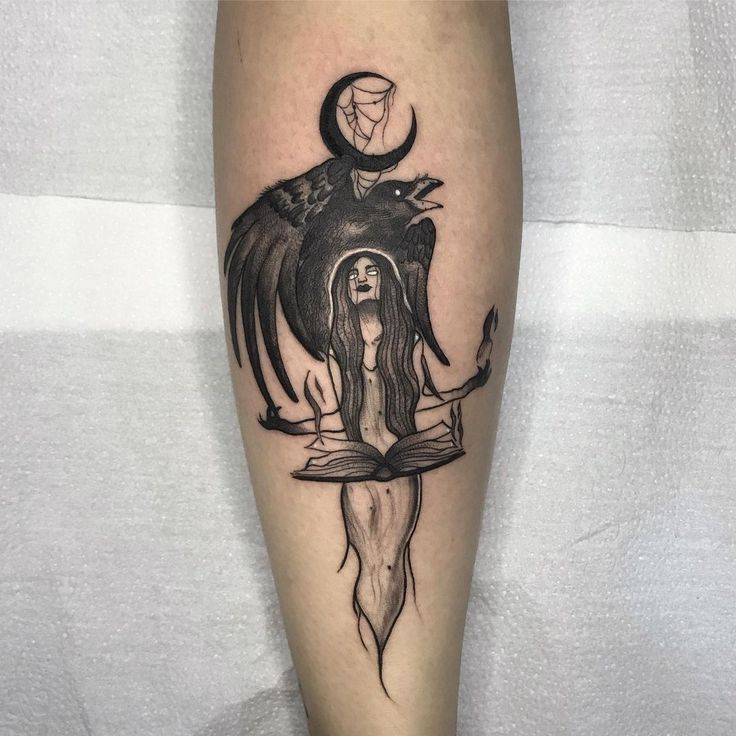 corvo tattoo costas
