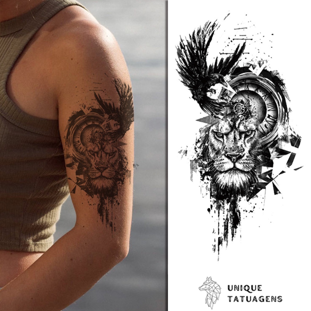 tatuagem corvo Odin