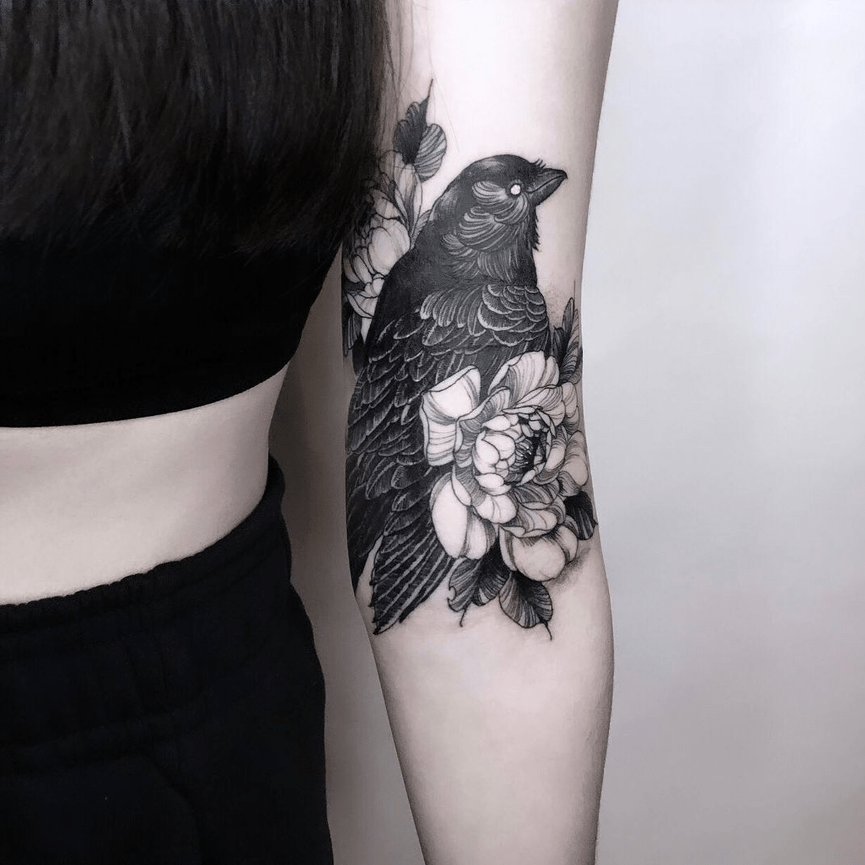 simbolismo corvo tatuagem