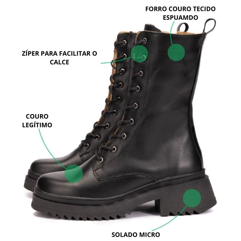 coturno plataforma feminino promoção