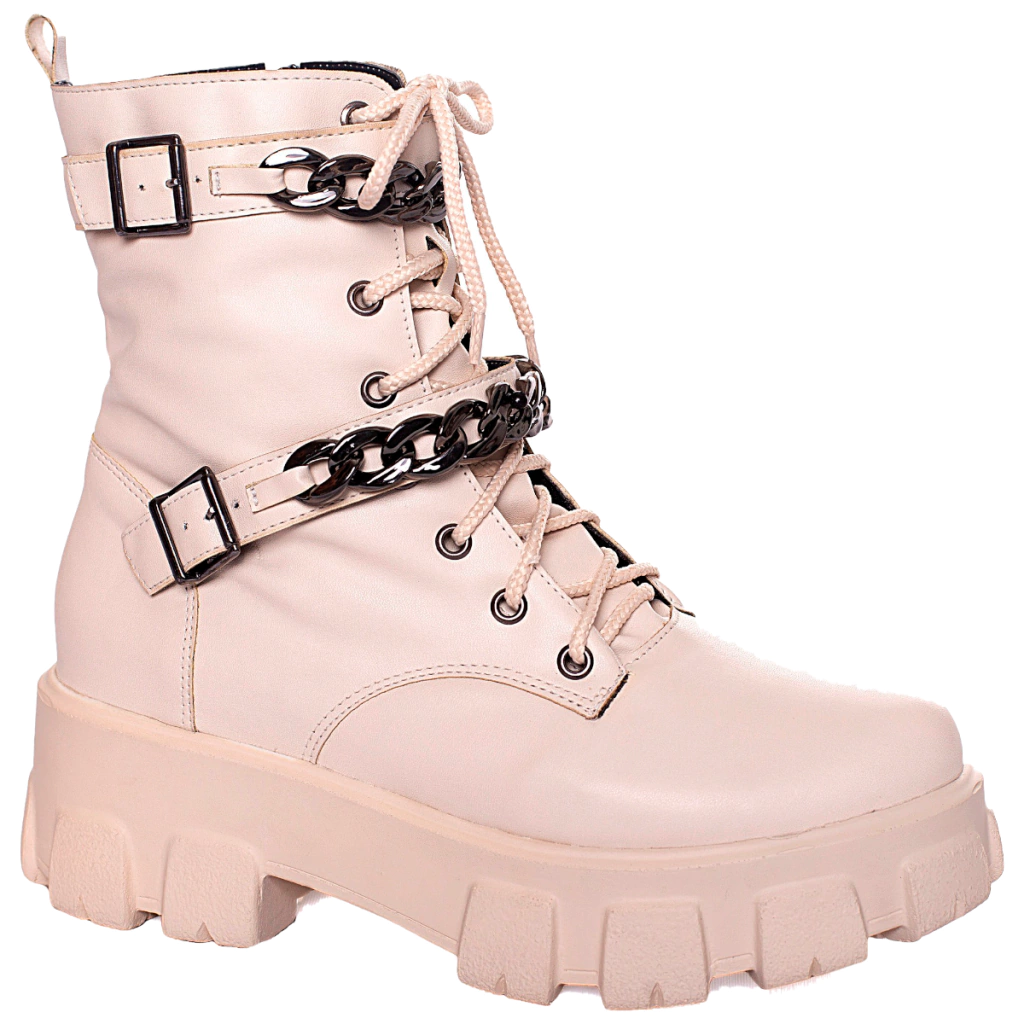 coturno plataforma feminino preto