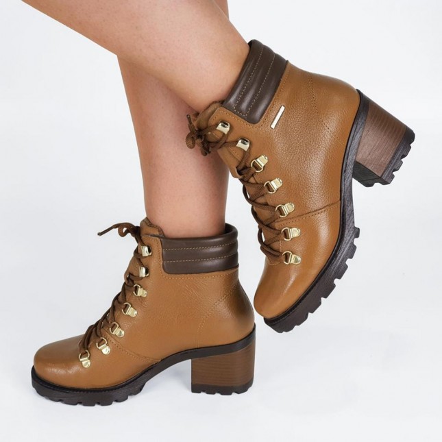coturno feminino cano longo