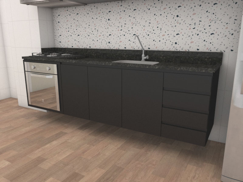 cozinha preta 7