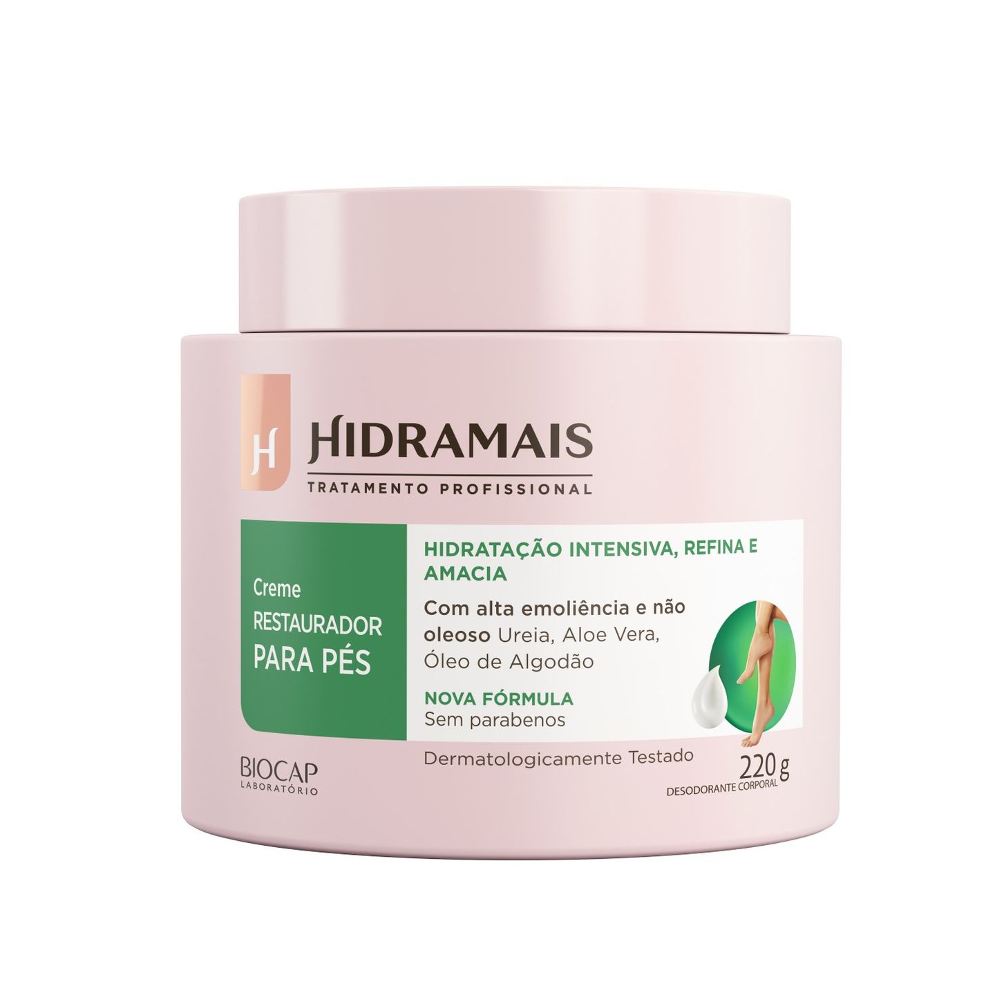 creme com ureia para pés