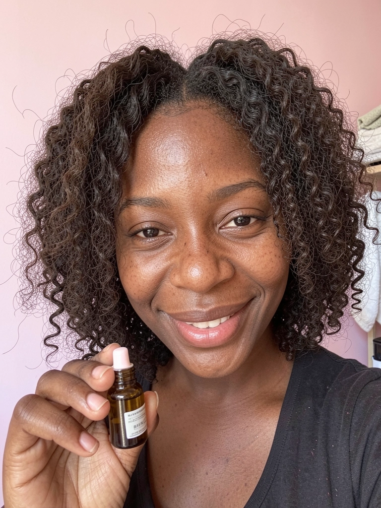 Cabelo opaco e ressecado com uma seta apontando para a expressão 
