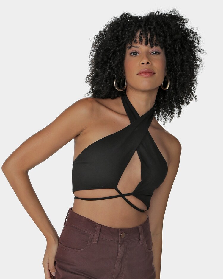 cropped transpassado estilos