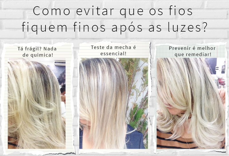 cabelo descolorido quebra o que fazer
