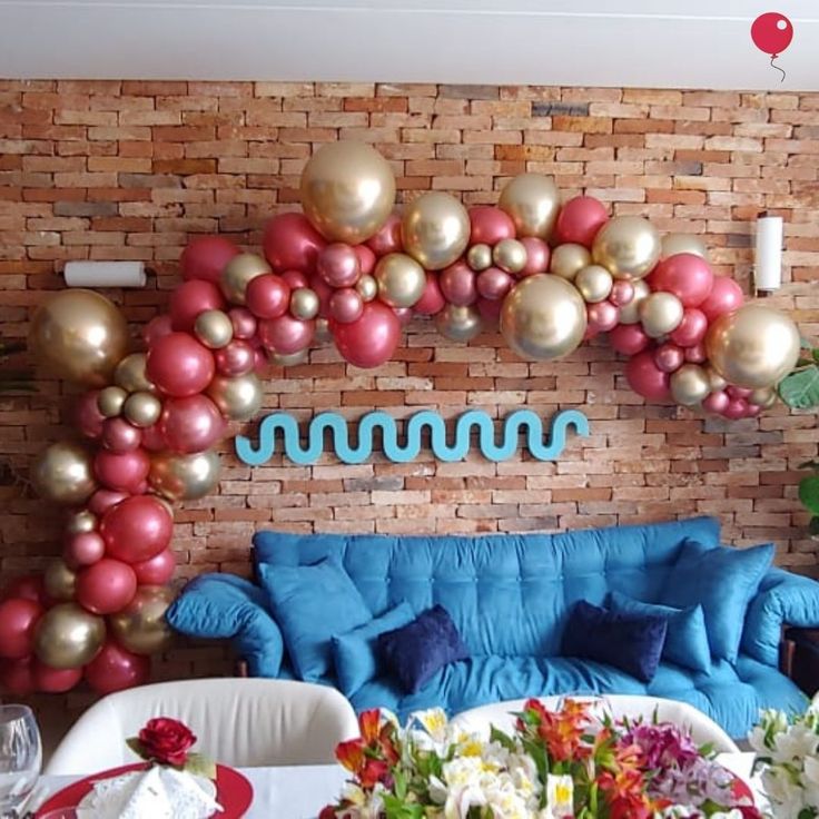 decoração balões romântica quarto