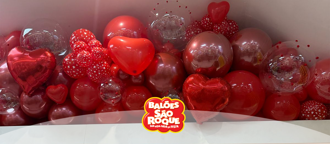 balões personalizados dia dos namorados