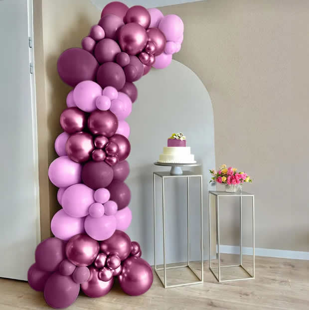 tendências de decoração com balões 2026