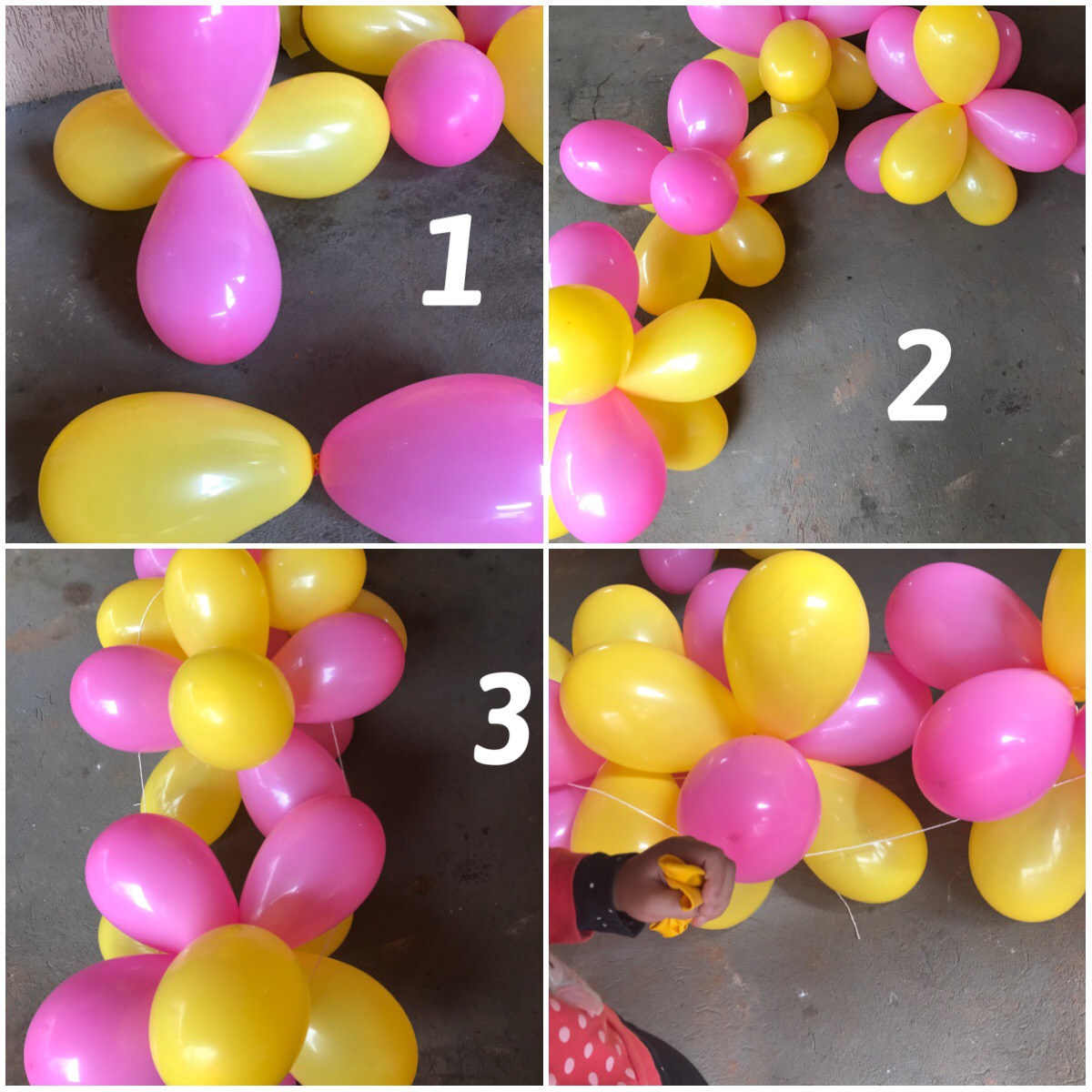 decoração com bexigas para aniversário simples