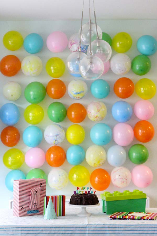 cores para decoração com bexigas