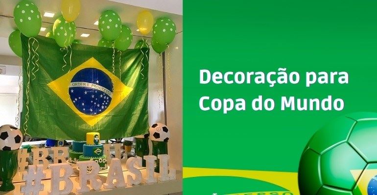 acessórios decoração copa do mundo varanda