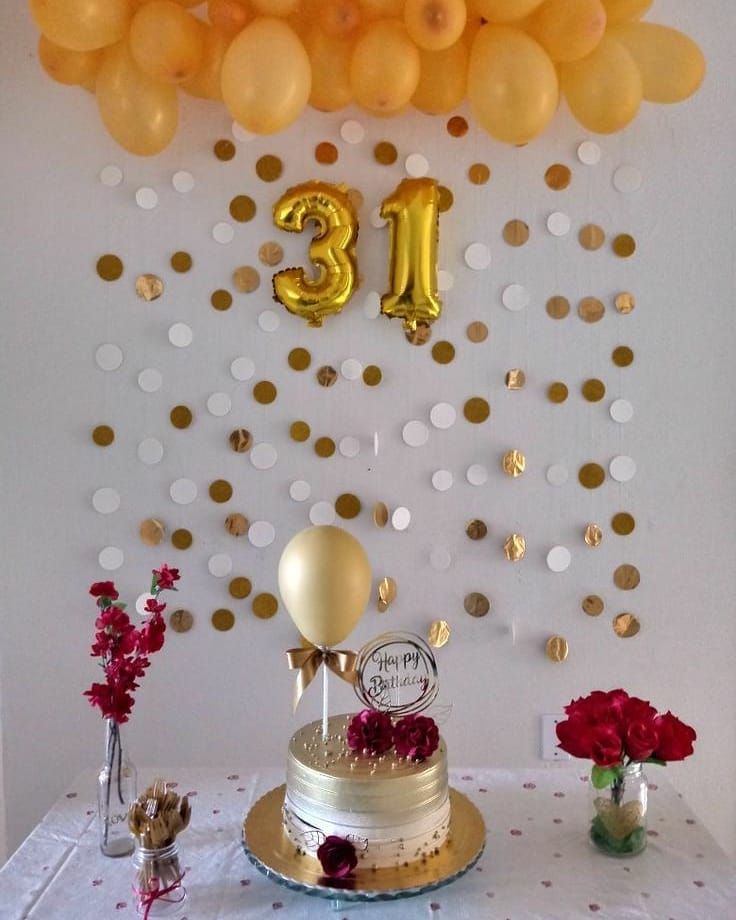 decoração de festa infantil simples