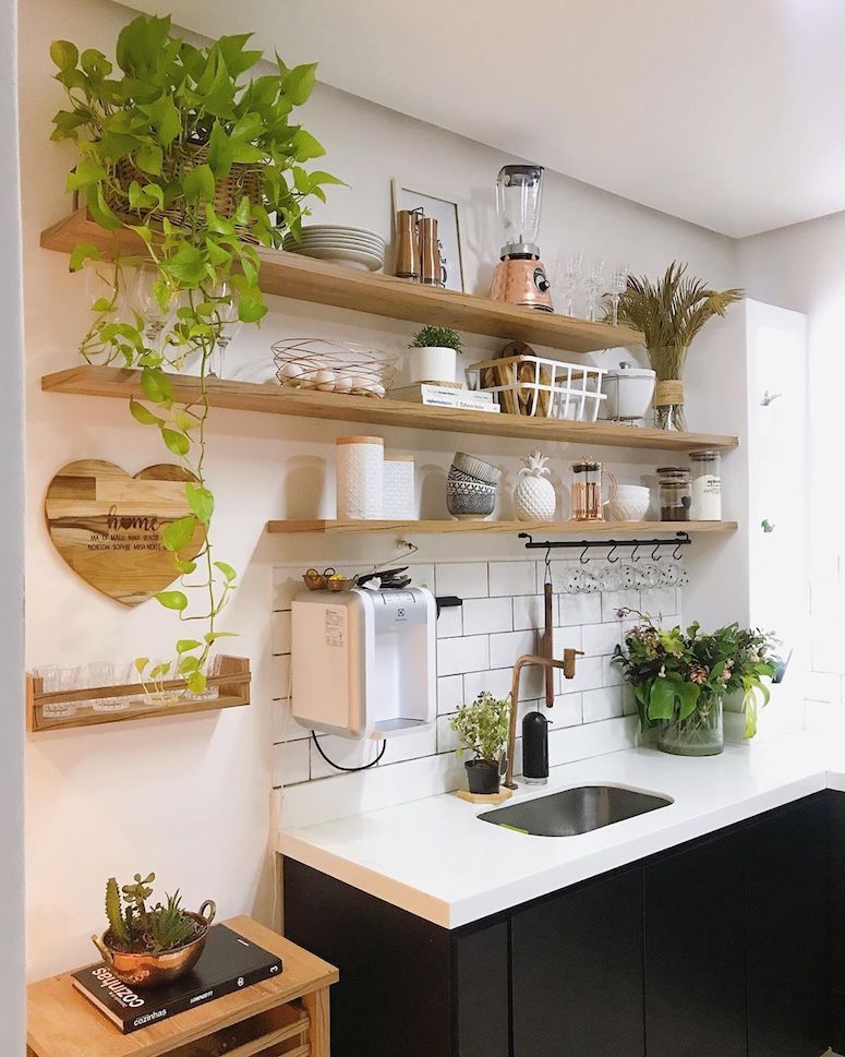 decoração cozinha pequena simples e barata