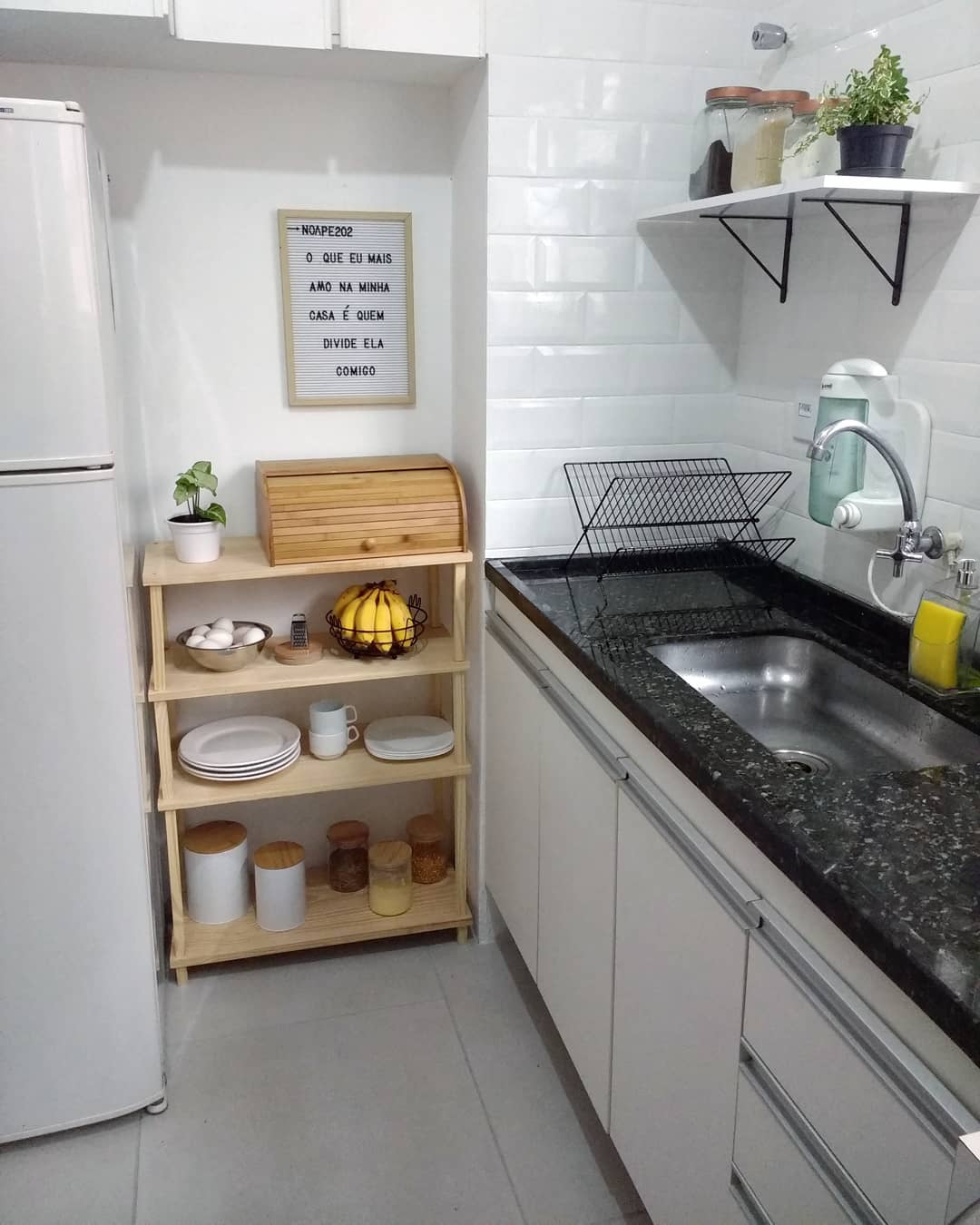 como organizar cozinha simples
