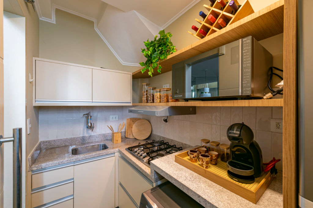como organizar cozinha simples
