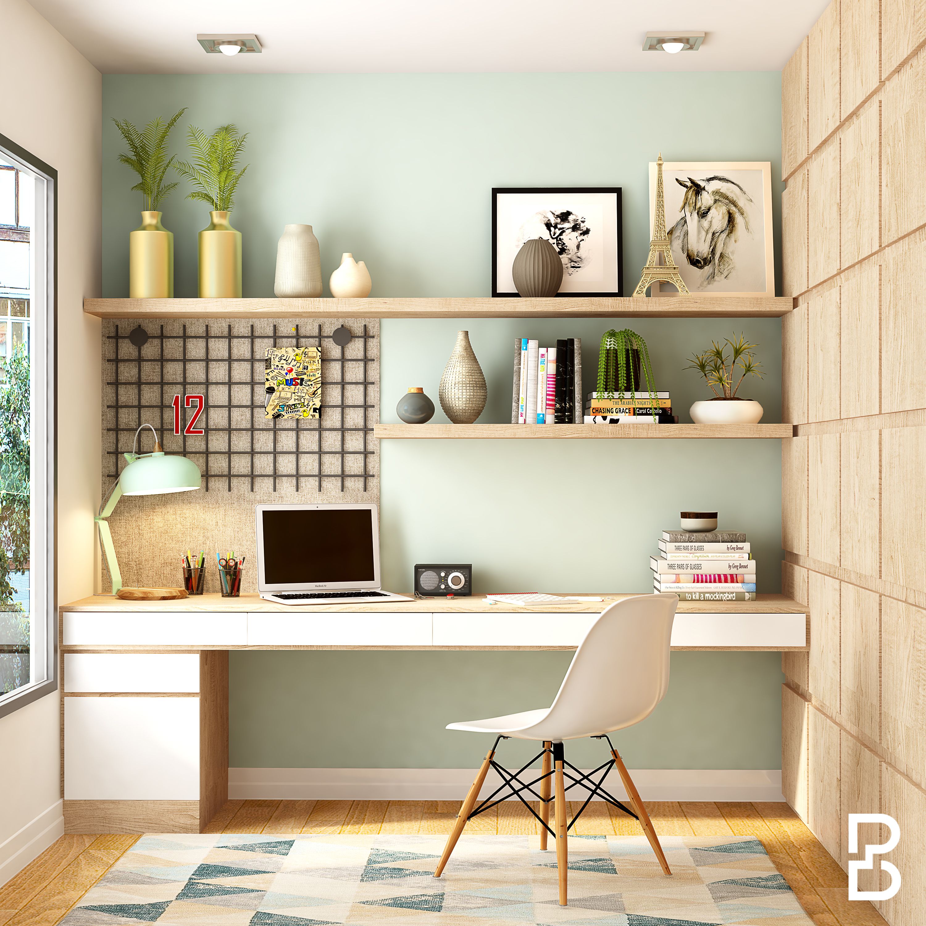 decoracao de escritorio feminino 0