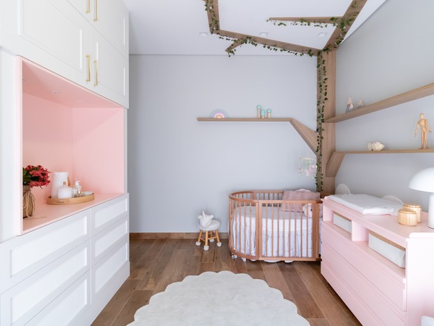 quarto de bebê tons neutros