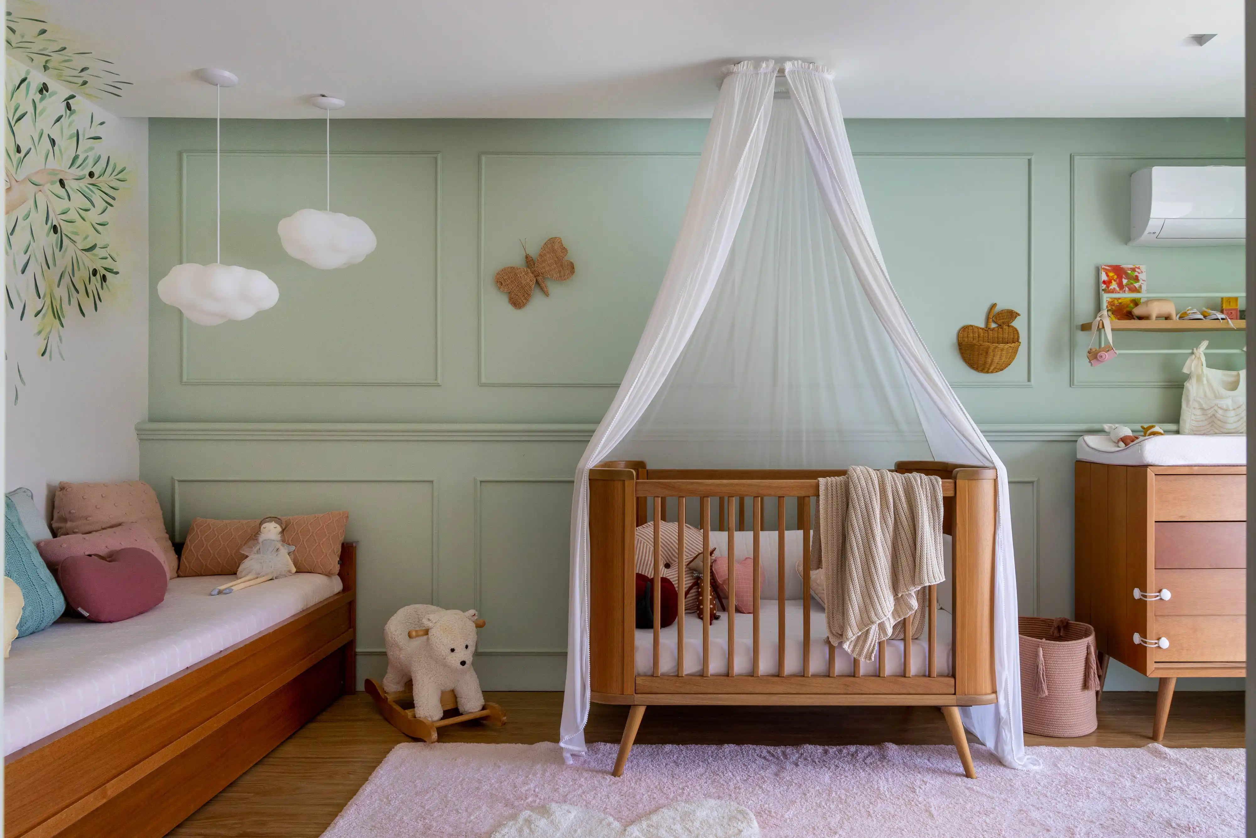 quarto de bebê moderno
