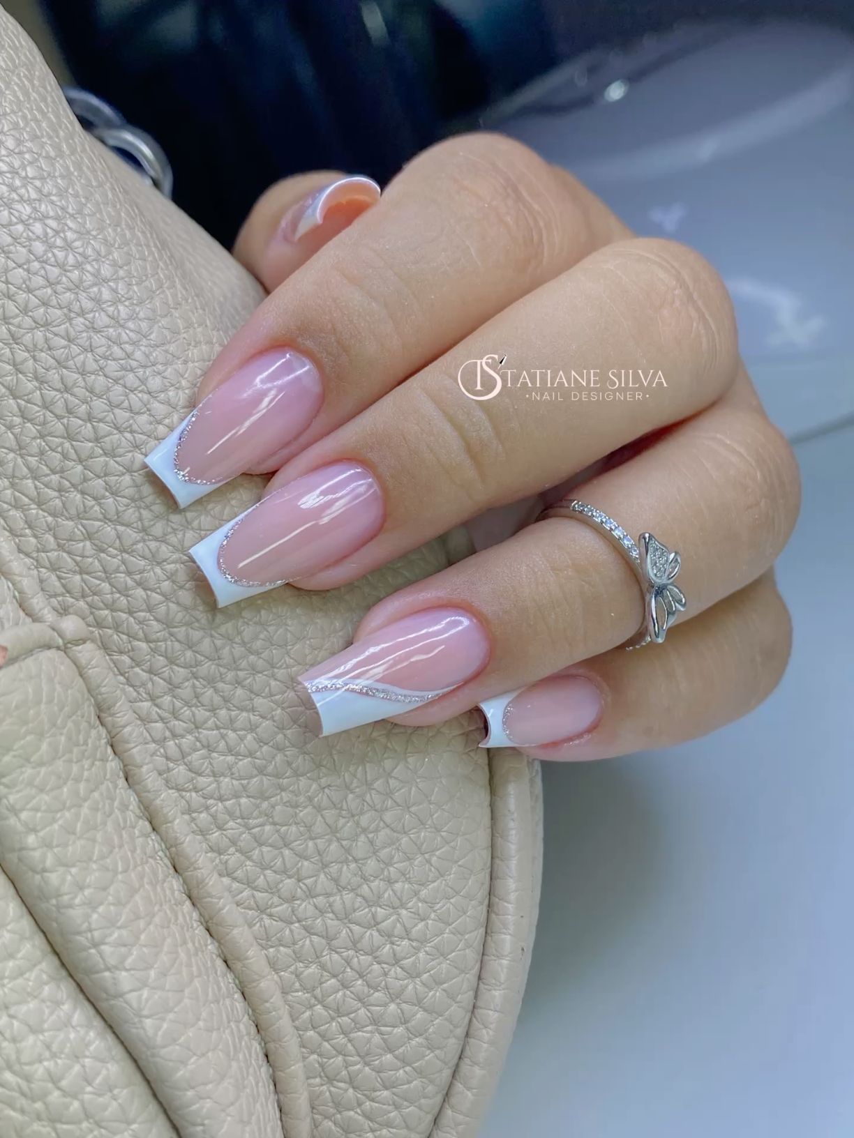 unhas em gel decoradas