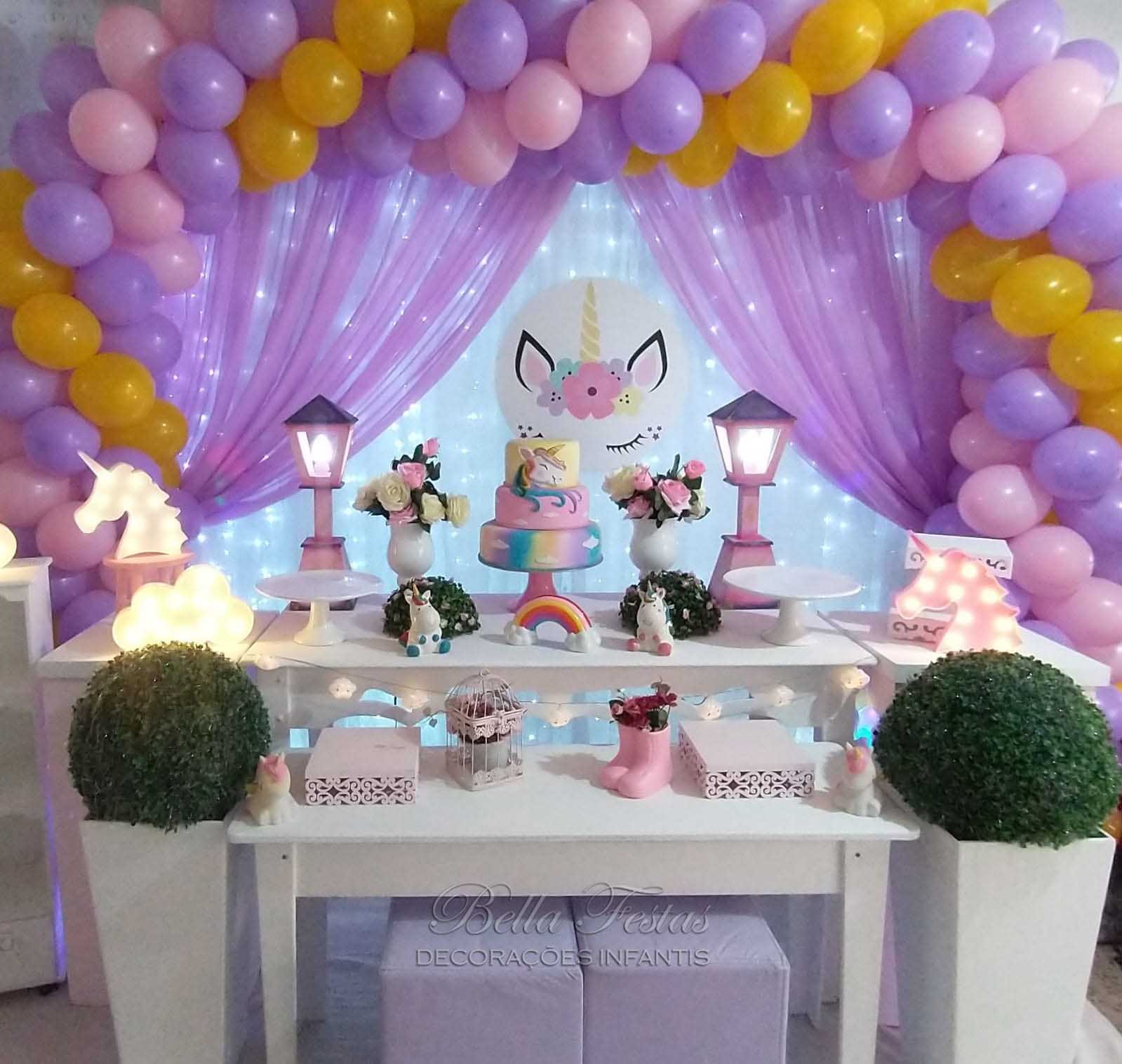 decoração quarto unicórnio