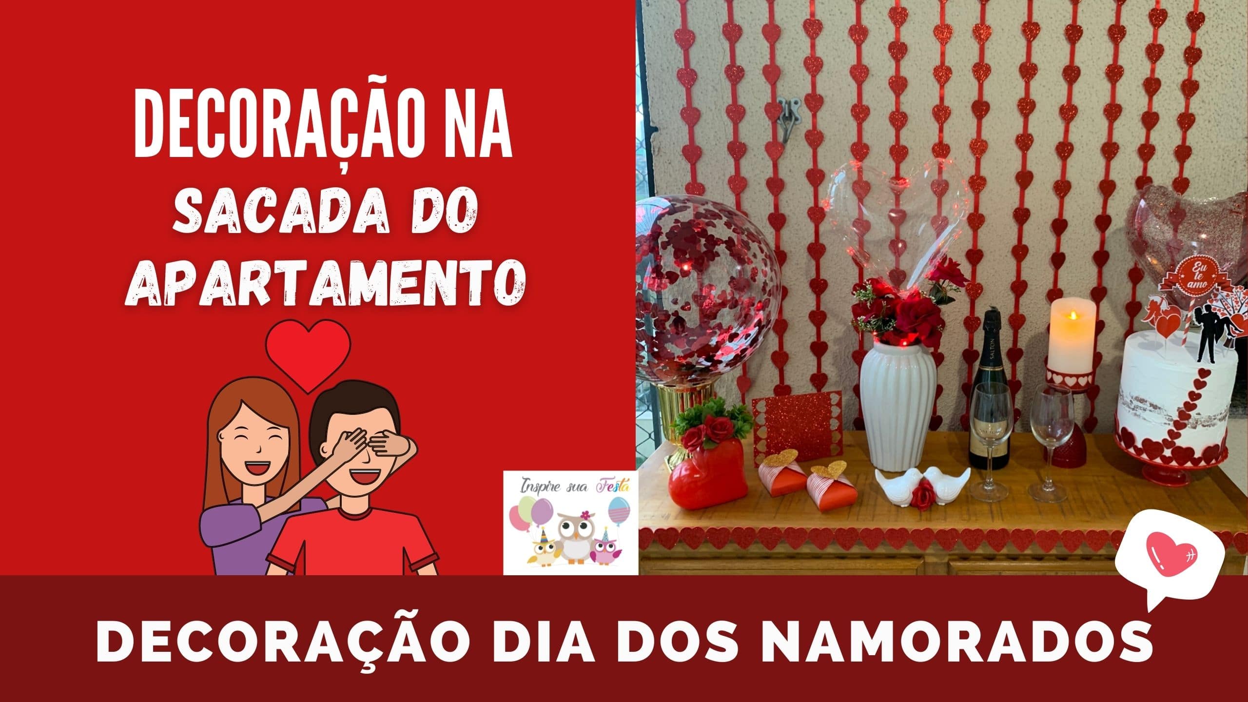 balões dia dos namorados