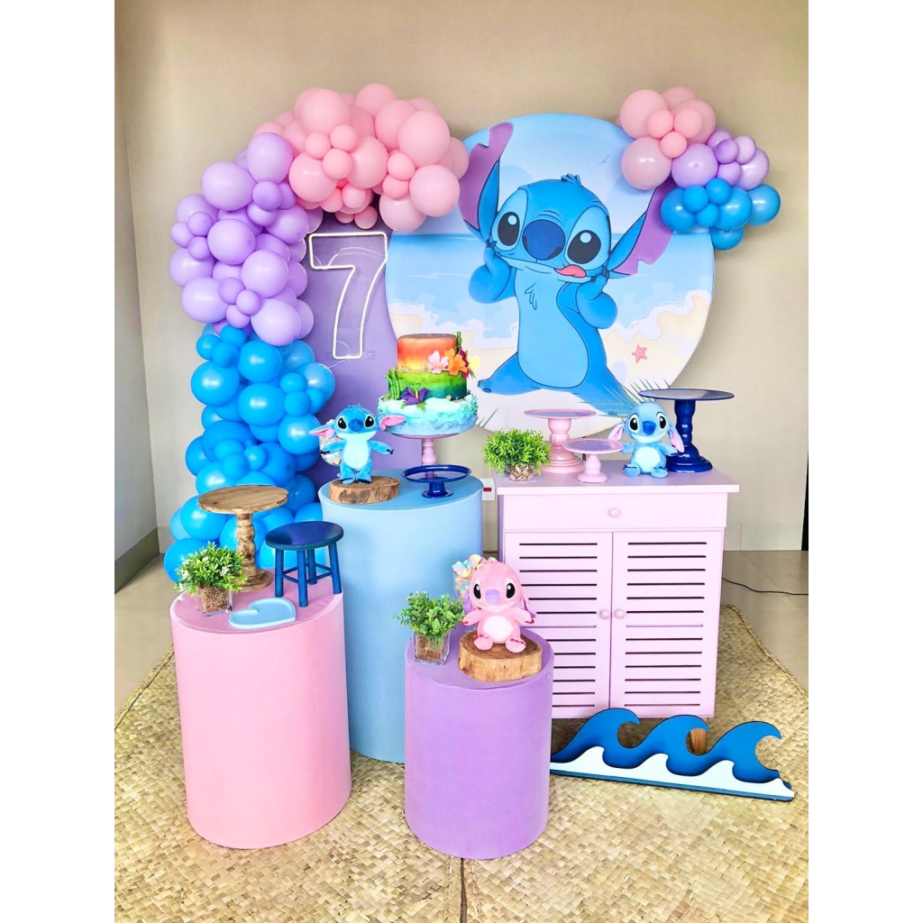 quarto infantil Stitch rosa