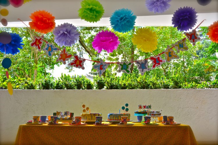 festa das cores para adultos