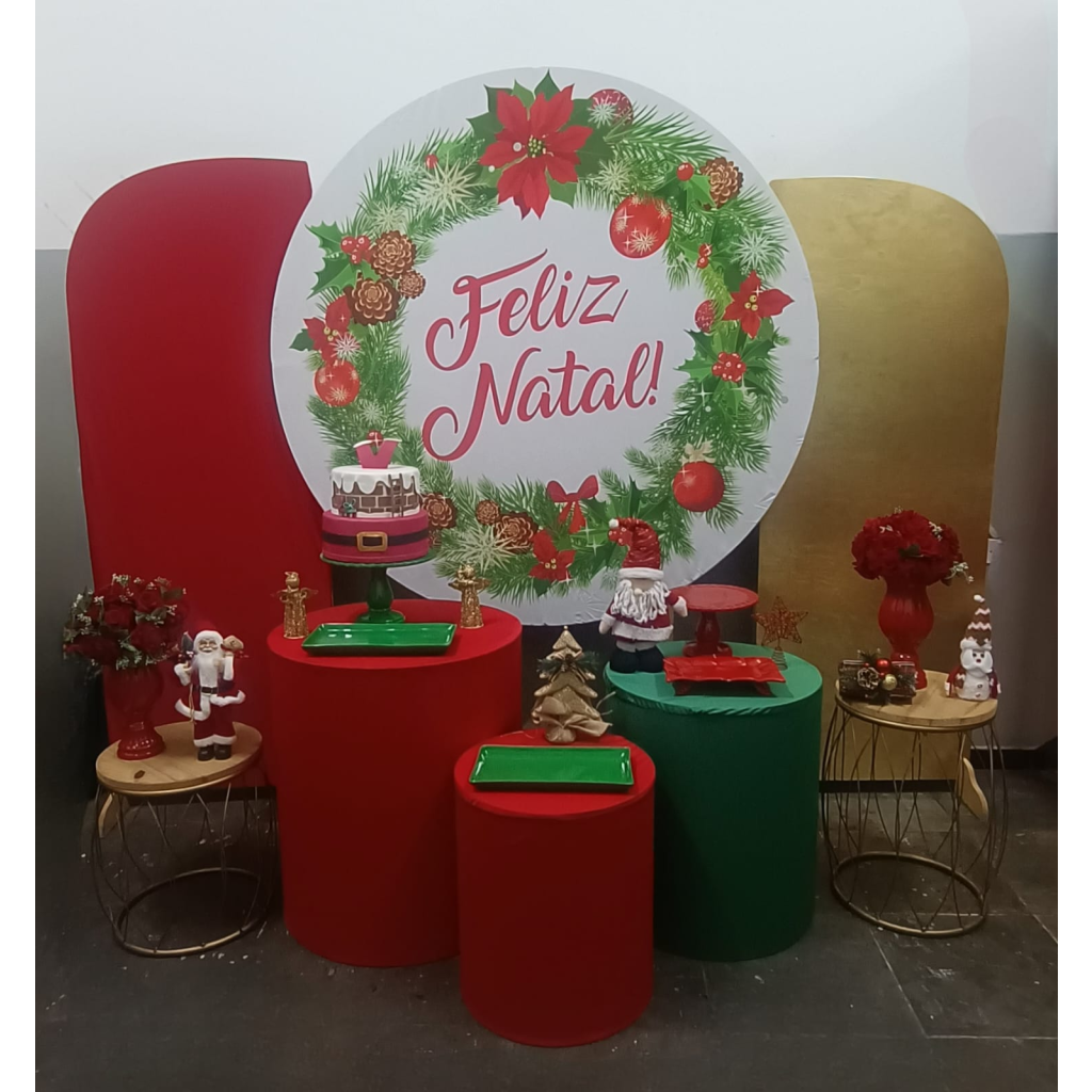 mesa posta de natal