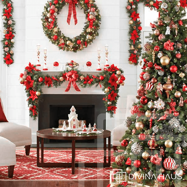 árvore de natal decorada
