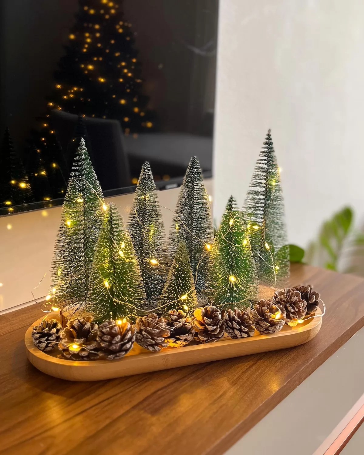 decoração de natal minimalista