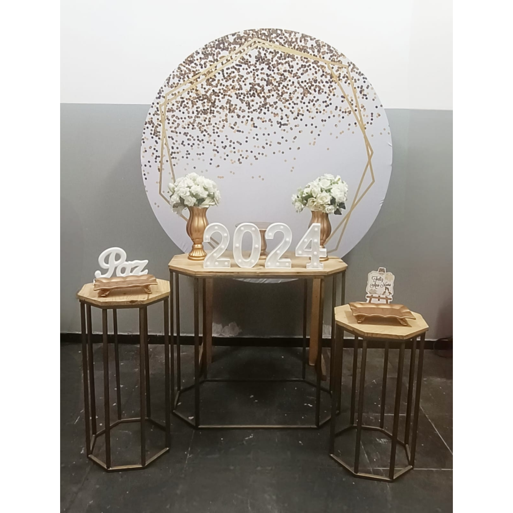 painel de ano novo diy