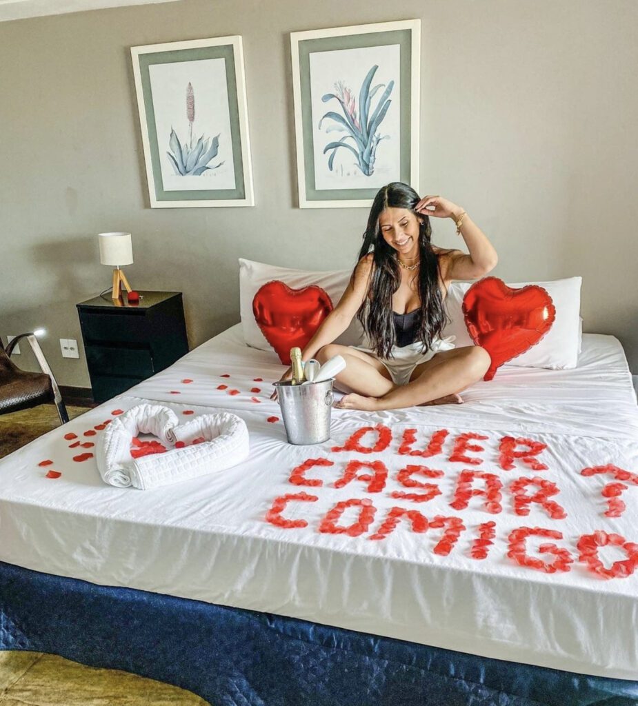 texturas para quarto romântico