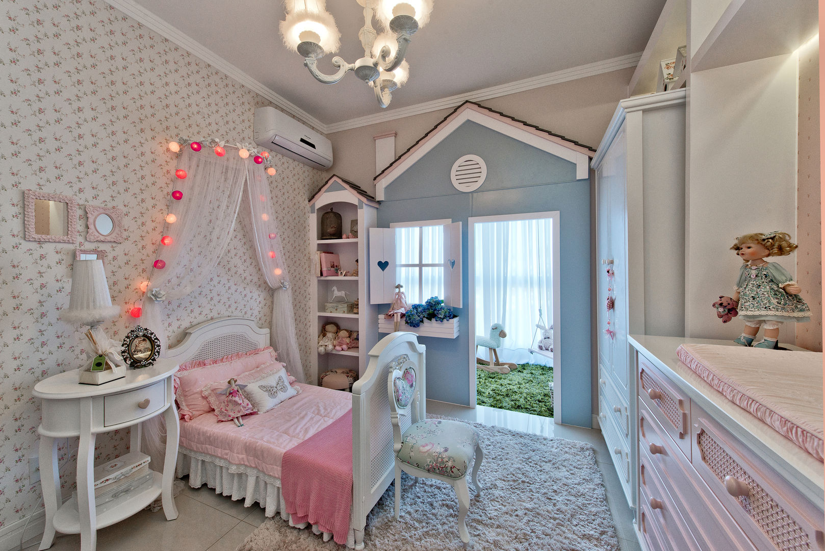 iluminação romântica quarto