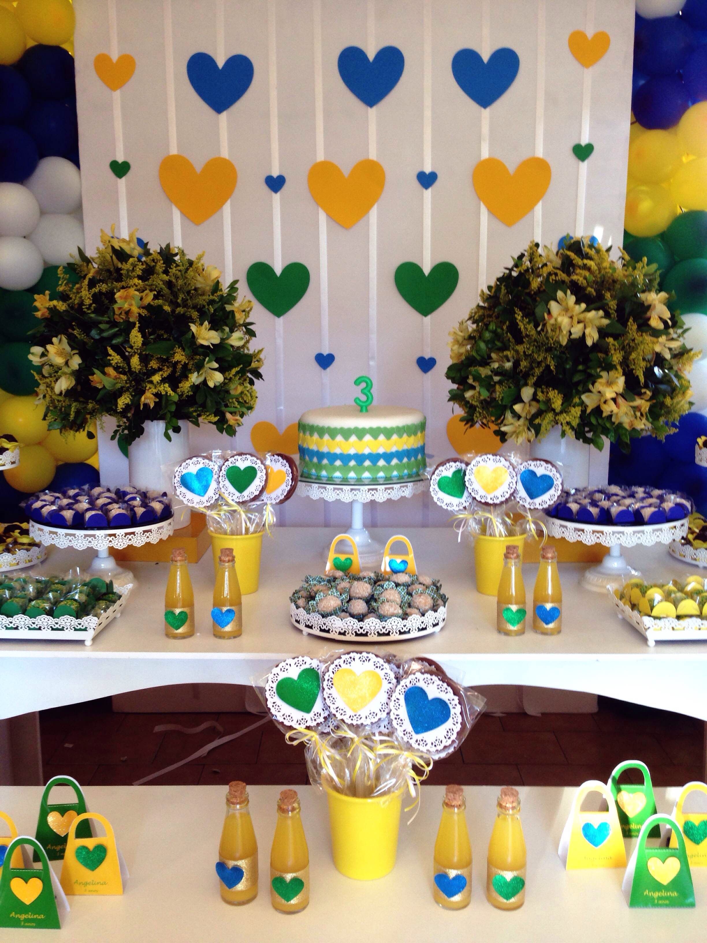 decoração copa do mundo barata