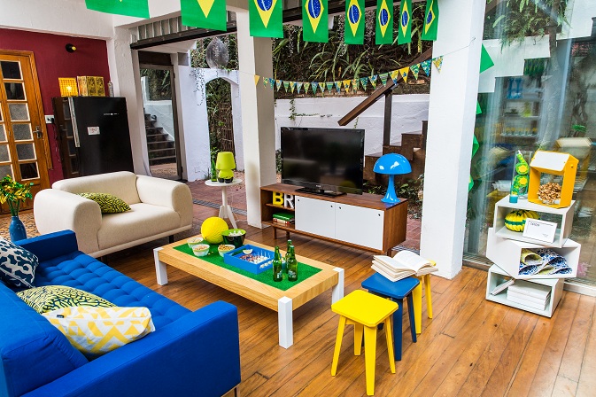 como decorar apartamento para copa