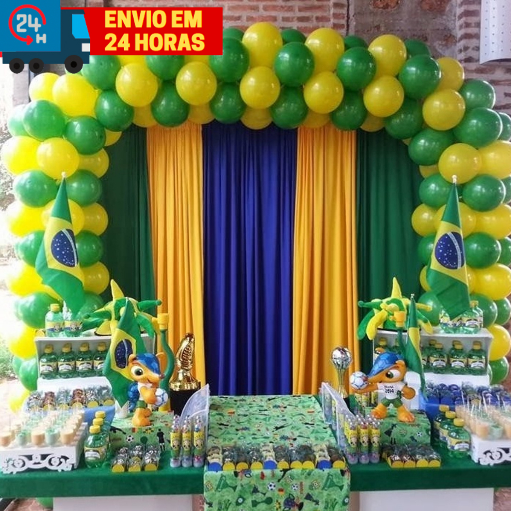 sala de estar verde e amarela moderna