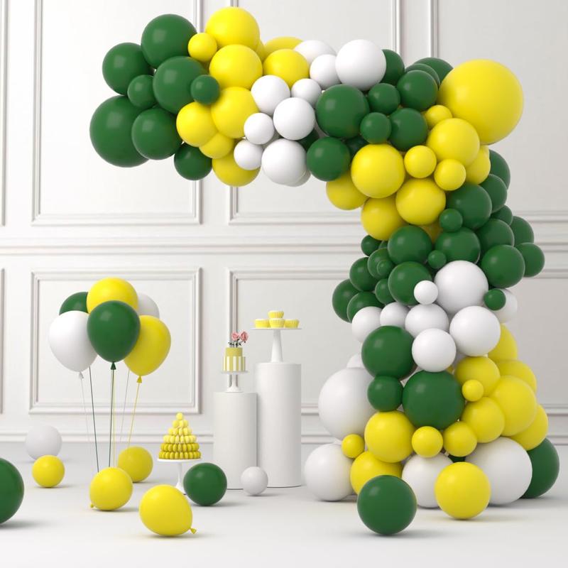 paleta de cores verde e amarelo