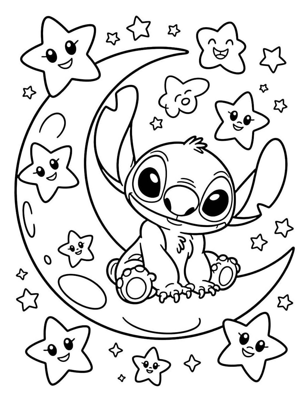 desenho stitch para imprimir