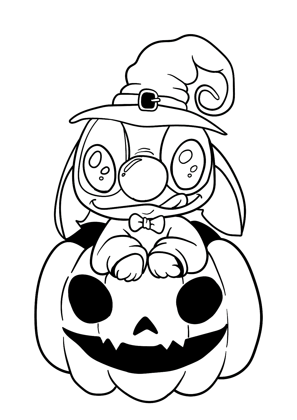 desenho stitch para imprimir