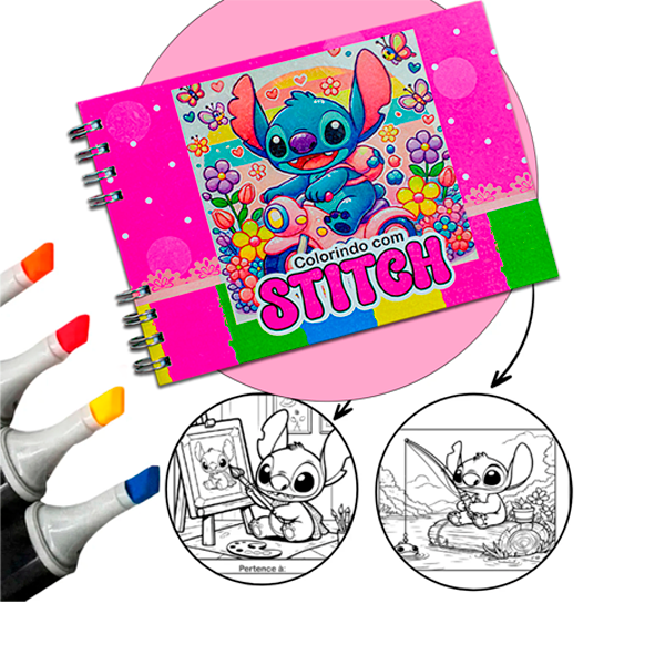 colorir alienígena azul