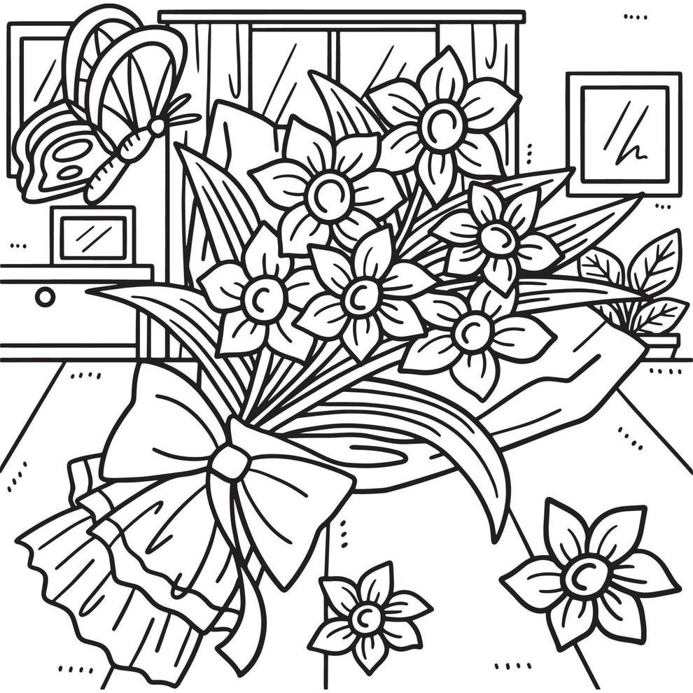 desenhos de girassóis para colorir