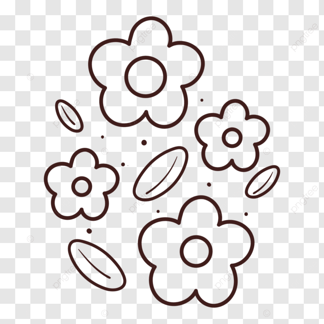 flores para pintar