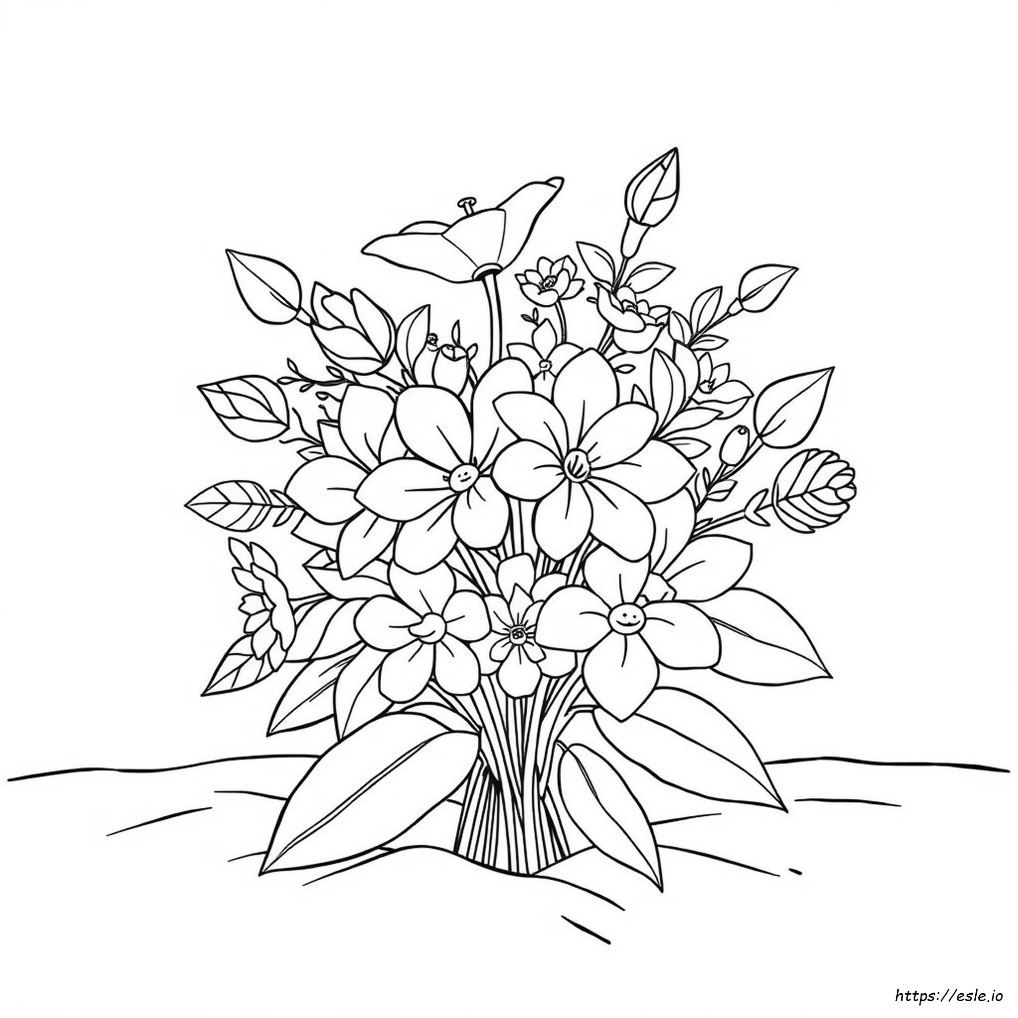 flores para atividade infantil