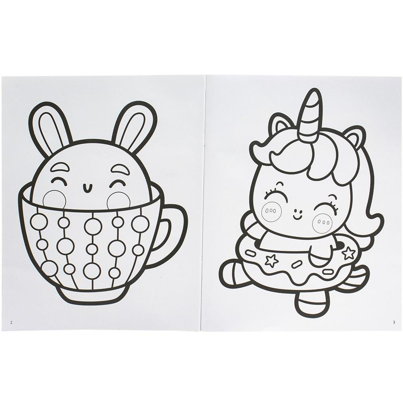 ilustrações kawaii para imprimir