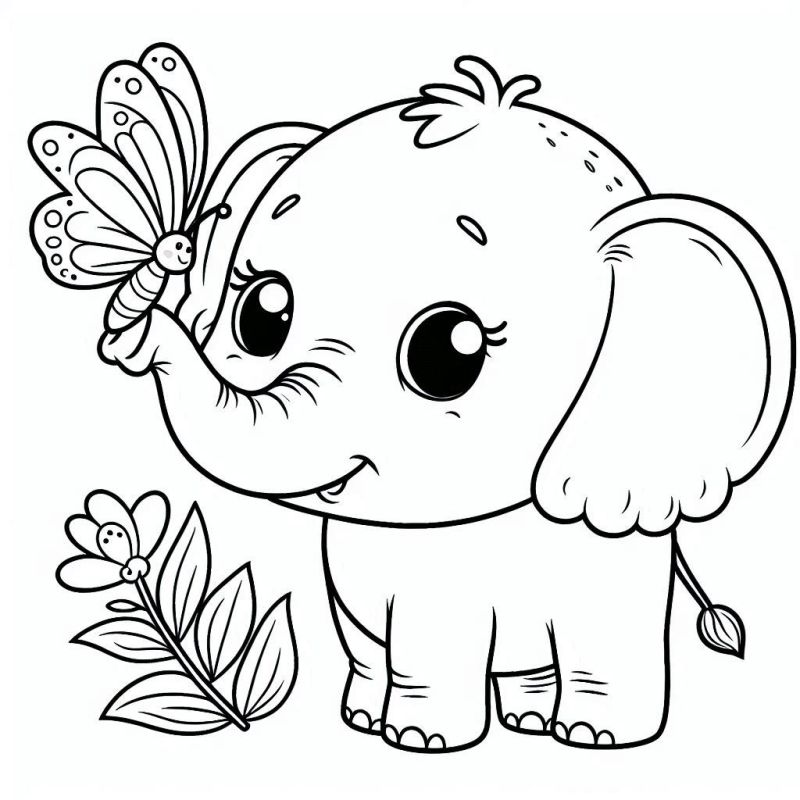 estilo chibi para colorir