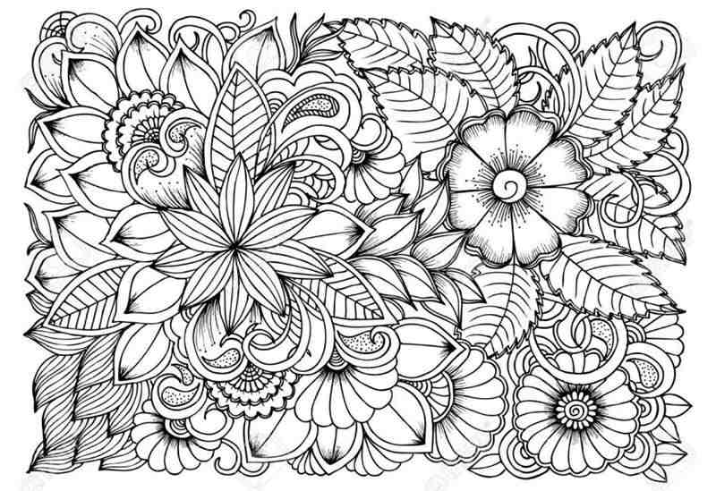 zentangle para colorir