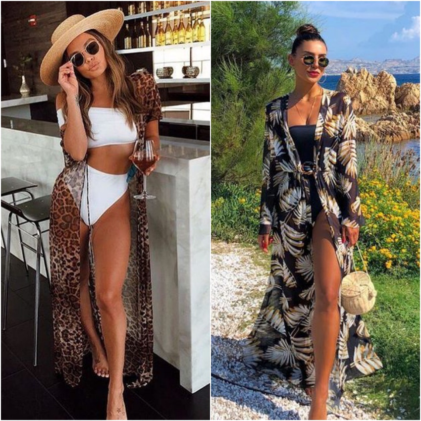 saída de praia que vira vestido