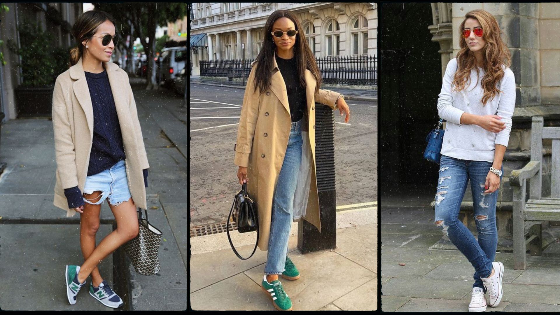 looks casuais com tênis meia